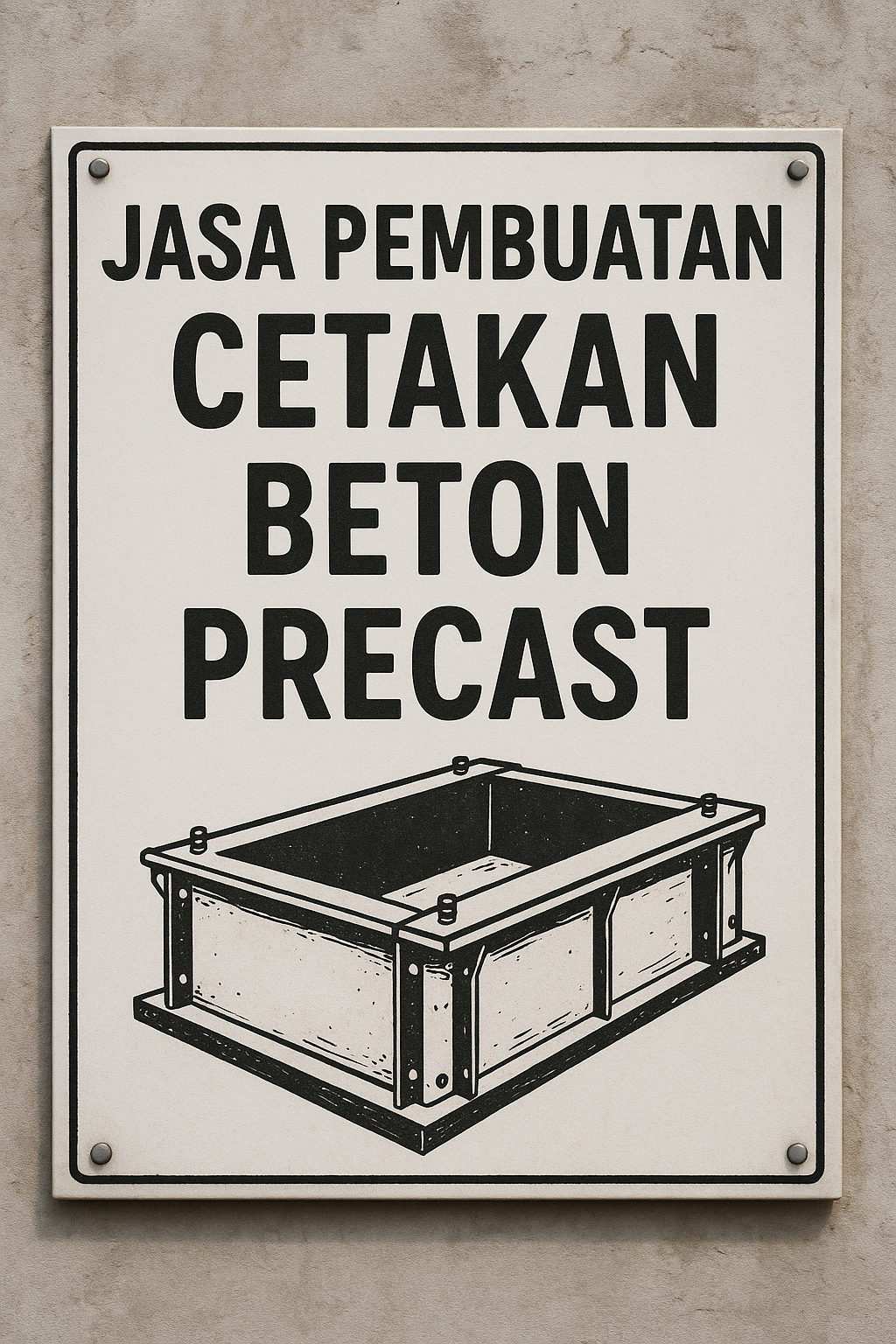 Jasa Pembuatan Cetakan Beton Precast Custom Sesuai Ukuran Jasa Pembuatan Cetakan Beton Precast Custom Sesuai Ukuran