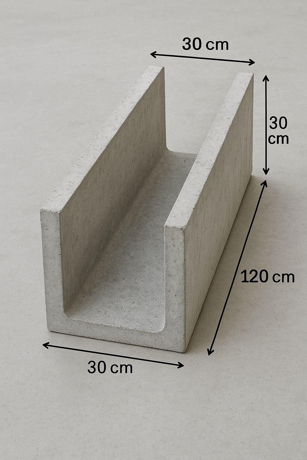 Harga U Ditch 30x30x120 Terbaru Saluran Perumahan, Jalan dll